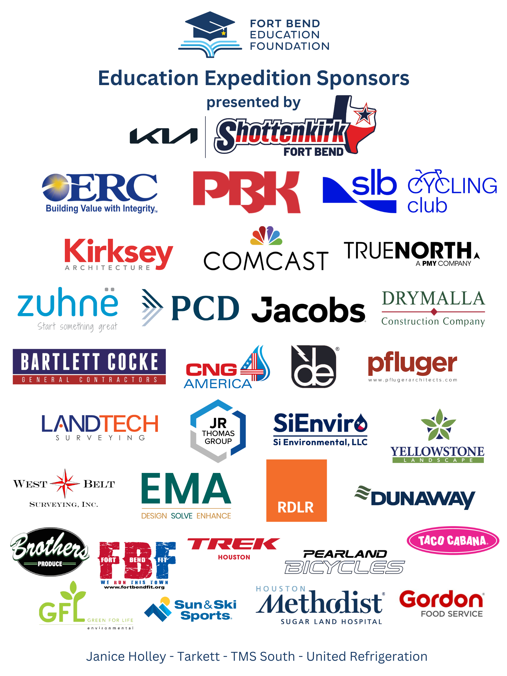 Sponsor logos